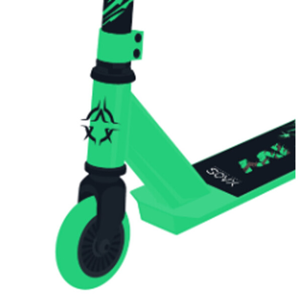 Самокат трюковый XAOS Ivy Green 100