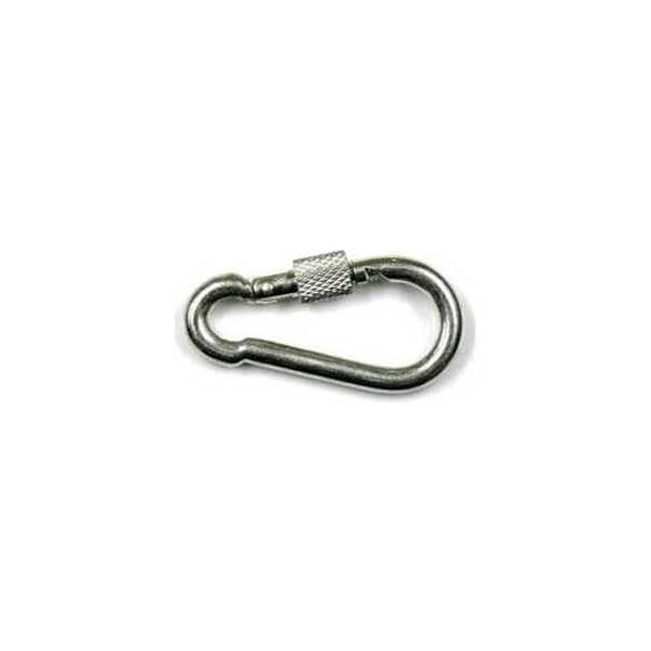 Карабин Зубр винтовой с муфтой оцинкованный 10мм ТФ5 10шт (4-304535-10)