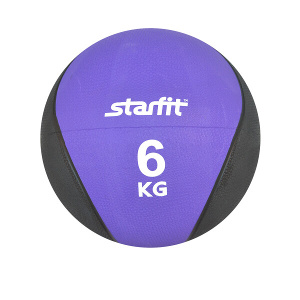 Медбол Star Fit Pro GB-702 6 кг фиолетовый
