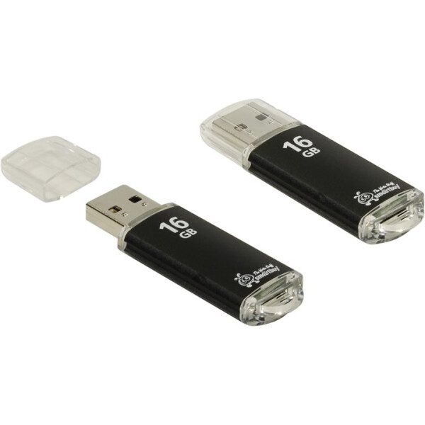Флеш-диск Smartbuy V-Cut 16GB black