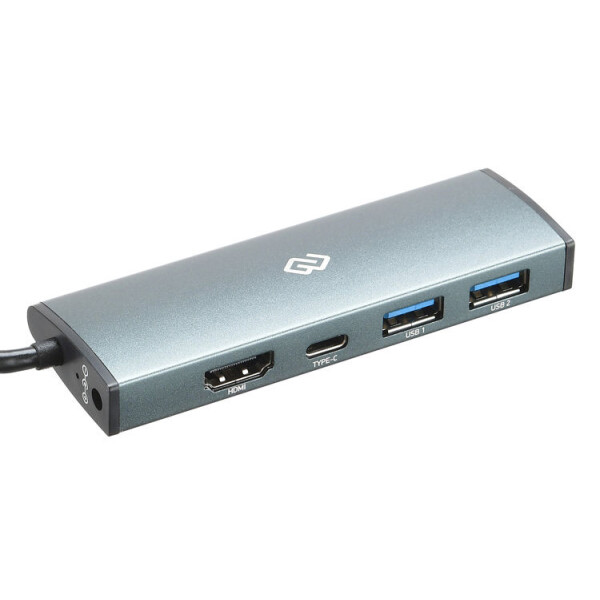 Разветвитель USB-C Digma HUB-2U3.0CH-UC-G