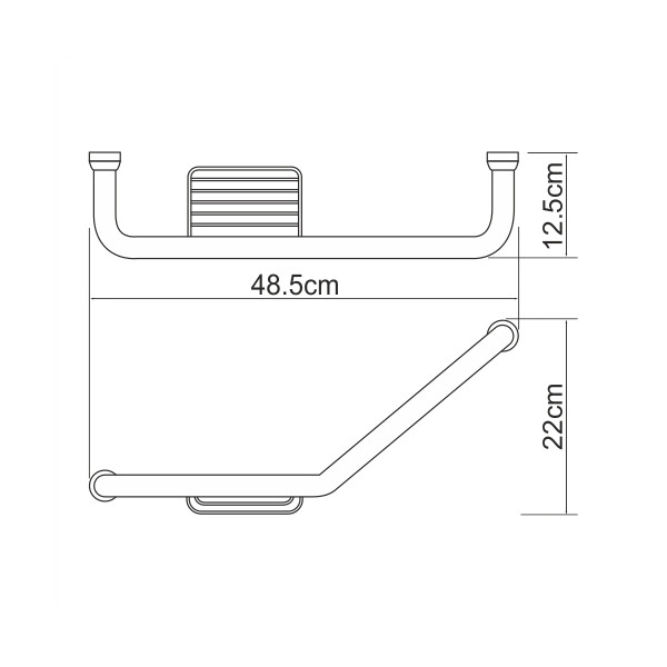 Поручень для ванны WasserKraft K-1077 Left