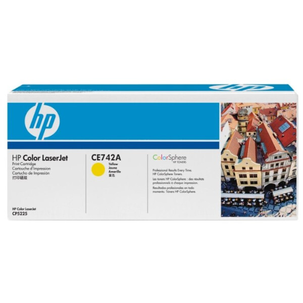 Картридж HP CE742A