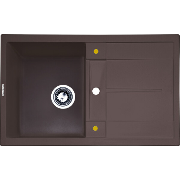 Кухонная мойка Zigmund & Shtain Rechteck 780 швейцарский шоколад