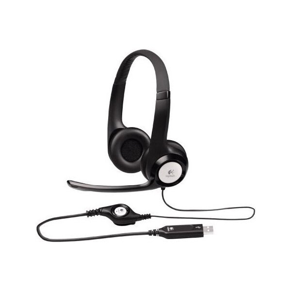 Гарнитура Logitech Headset H390 USB (981-000406)