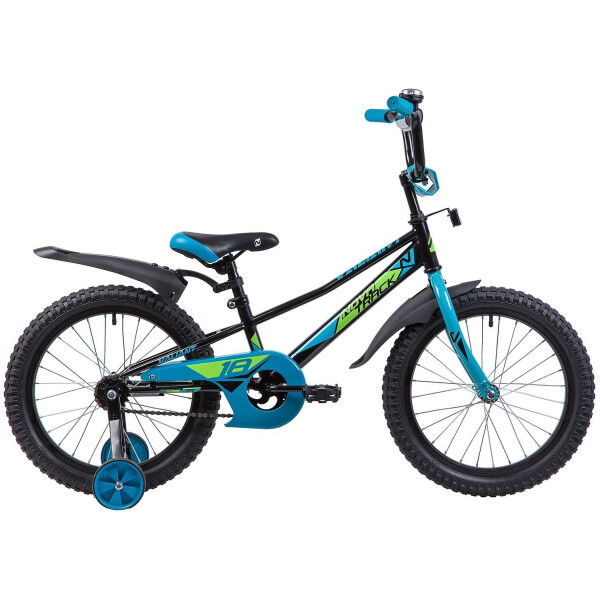 Велосипед Novatrack 183VALIANT.BK9 черный