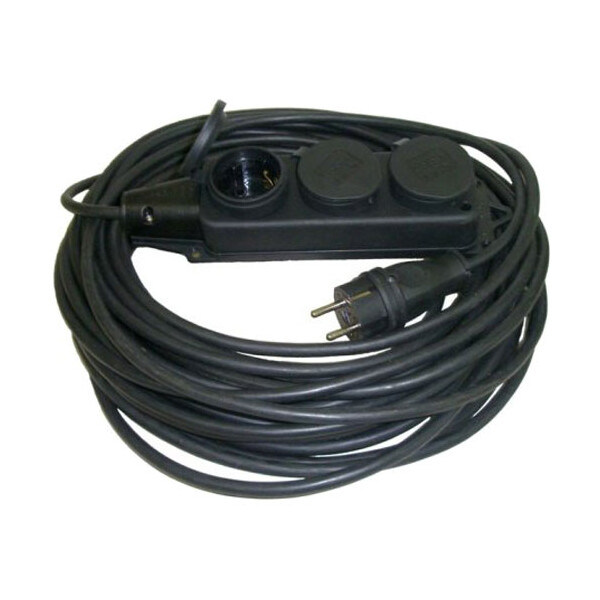 Удлинитель Электроконтакт УХз16-103 колодка силовая 16А,3,5кВт,3х1,5,IP44,30м (10138)