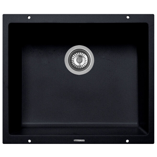 Кухонная мойка Zigmund & Shtain Integra 500 темная скала