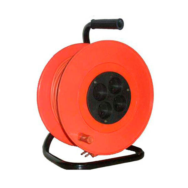 Удлинитель Электроконтакт УХз16-003 на металл катушке 16А,3,5кВт,50м (10210)