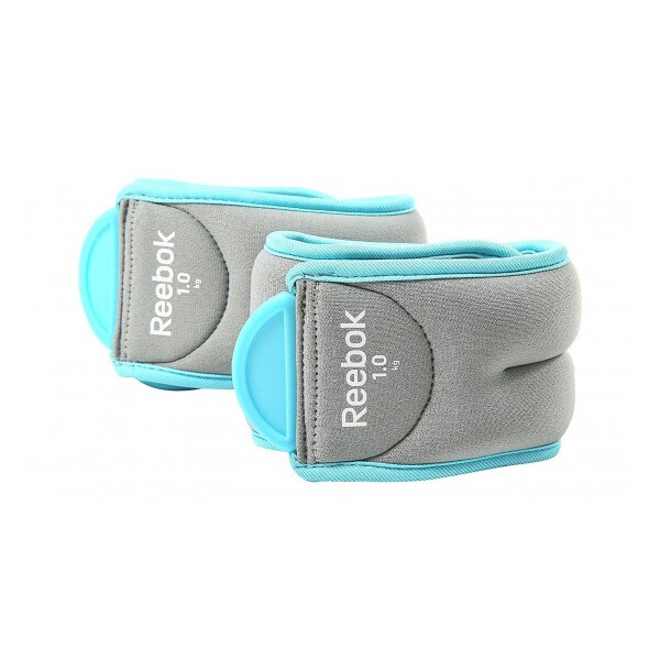 Утяжелители на лодыжки Reebok Elements RAWT-11073BL серый/голубой
