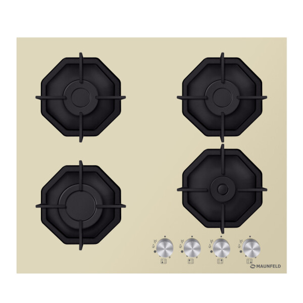 Встраиваемая газовая варочная панель Maunfeld EGHG.64.2CBG/G