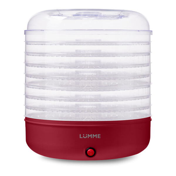 Сушилка для овощей Lumme LFD-108PP бордовый гранат