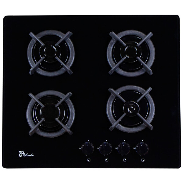 Встраиваемая газовая варочная панель Лысьва GR0460G00 черный