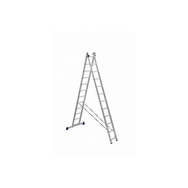 Стремянка Алюмет 2*12 алюминиевая