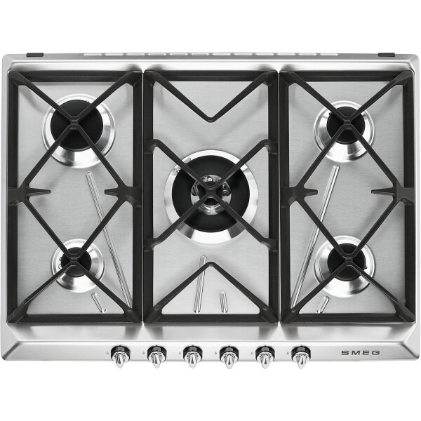 Встраиваемая газовая варочная панель Smeg SR975XGH
