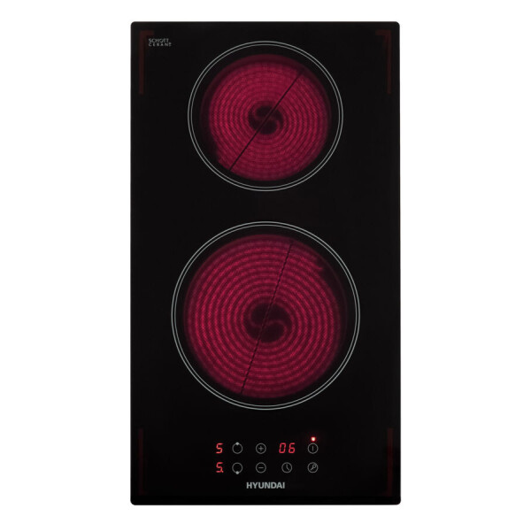 Встраиваемая электрическая варочная панель Hyundai HHE 3270 BG