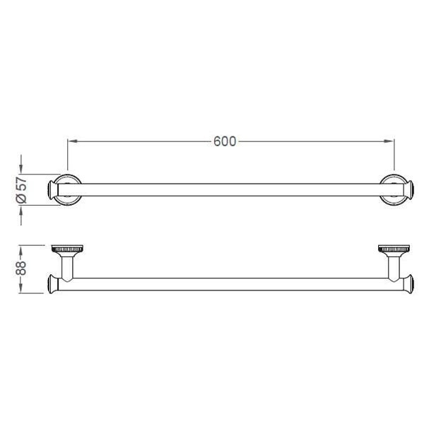 Полотенцедержатель Schein Superior 7066037