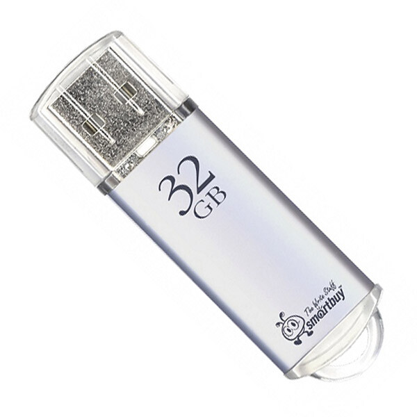 Флеш-диск Smartbuy V-CUT 32GB silver
