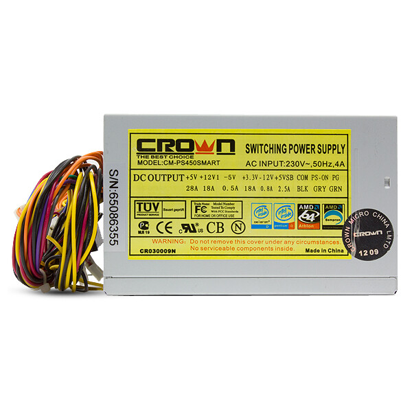 Блок питания Crown CM-PS450W