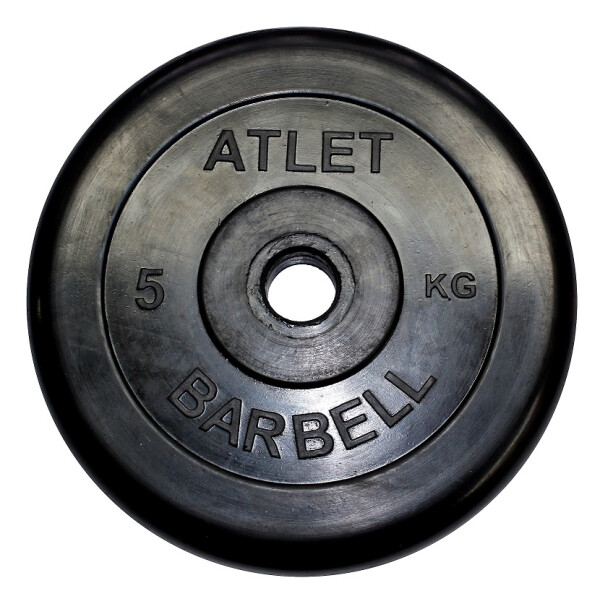Диск обрезиненный MB Barbell MB-AtletB26-5