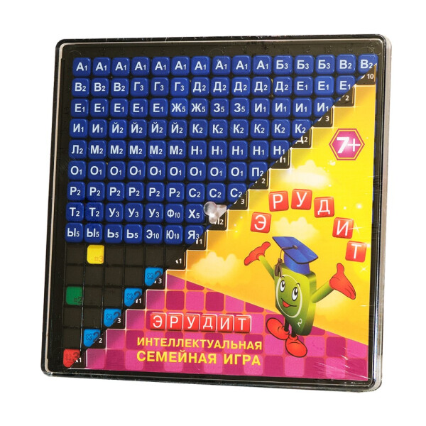 Настольная игра Биплант Эрудит Синие фишки (10012)