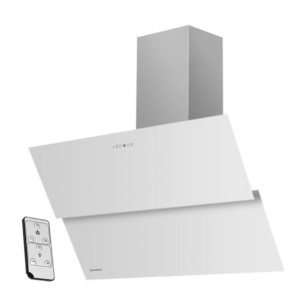 Каминная вытяжка Maunfeld Plym 60 белое стекло