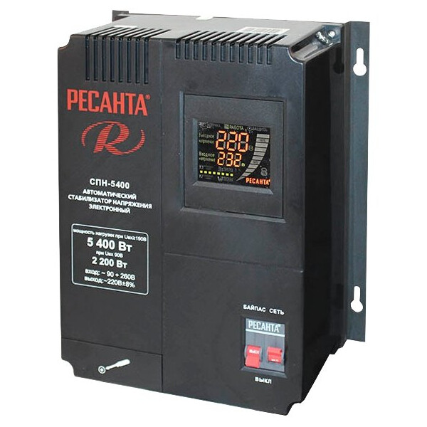 Стабилизатор напряжения Ресанта СПН-5400