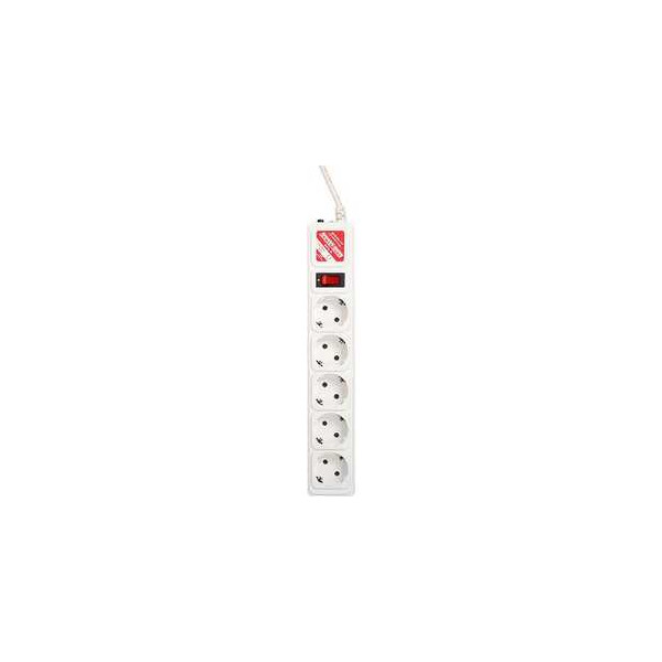 Сетевой фильтр Power Cube SPG-B-15 5м. 5 розеток, белый