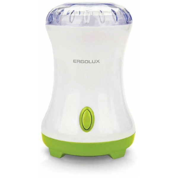 Кофемолка Ergolux ELX-CG01-C34 белый/салатовый