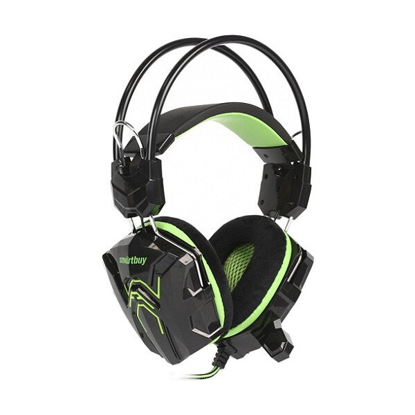 Гарнитура Smartbuy Rush Cobra SBHG-1200 черный/зеленый