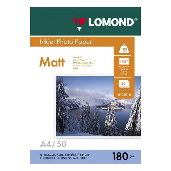 Бумага Lomond 0102014 белый