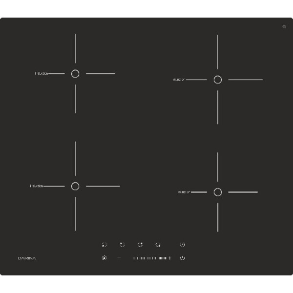 Встраиваемая индукционная варочная панель Darina PL EI313 B