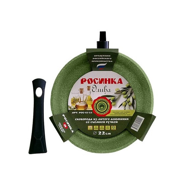 Сковорода Росинка РОС 52-28 Олива