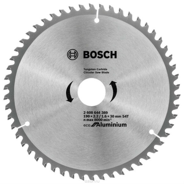 Диск пильный Bosch 190х30х54 Eco (2.608.644.389)