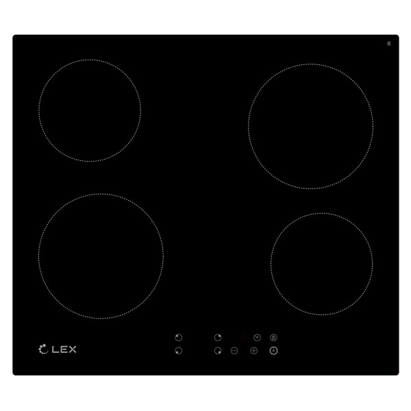 Встраиваемая электрическая варочная панель Lex EVH 640-0 BL