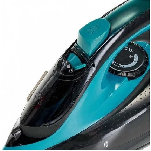 Утюг Delta LUX DE-3000 черный/бирюзовый