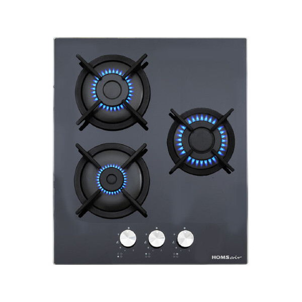 Встраиваемая газовая варочная панель HOMSair HGG431BK