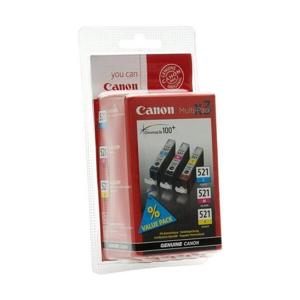 Набор картриджей Canon CLI-521 2934B010